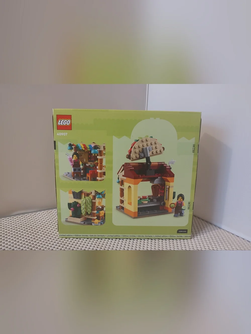 Lego 40907 Restaurants of the World: Mexico NWT Building Toy Set Limited Edition